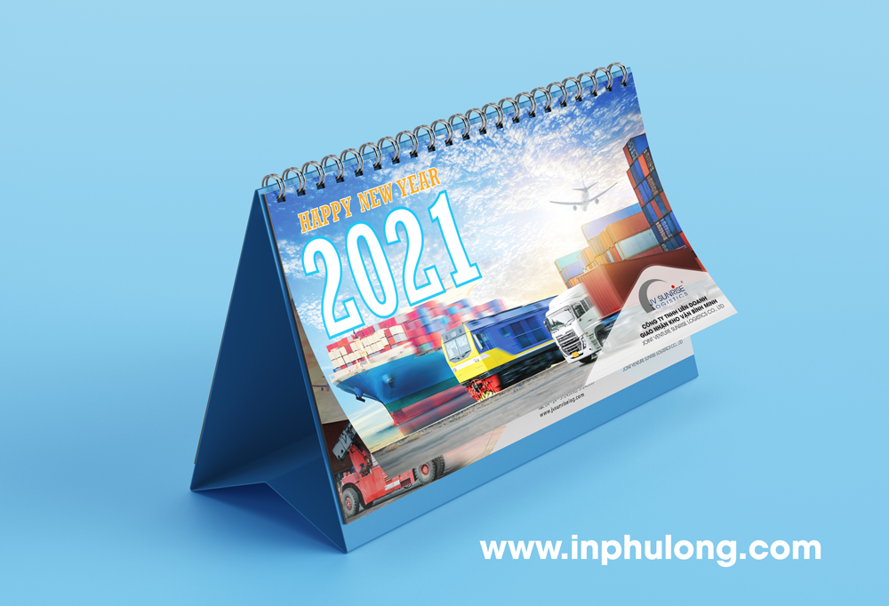 www.inphulong.com - mẫu lịch để bàn logistic 01